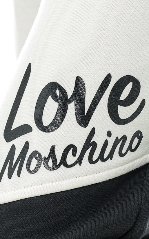 LOVE MOSCHINO-Pantaloni jogger cu banda decorativa